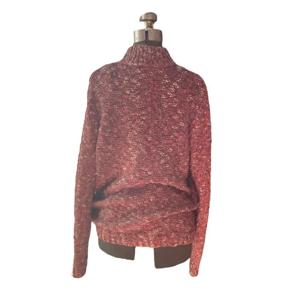 Woolrich | Womens Marled Quarter Zip Sweater - Picture 3 of 7